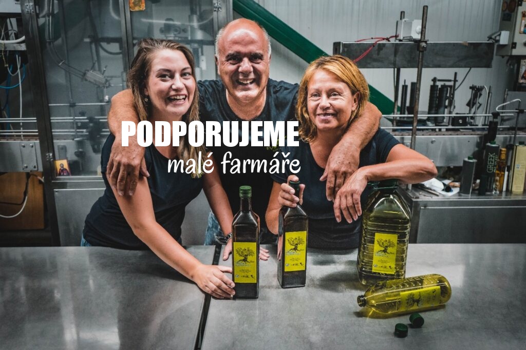 Podporujeme malé řecké farmáře