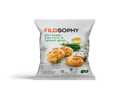 Filosophy - Spanakopitakia špenátové spirálky se sýrem feta 500g