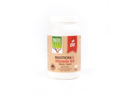 Masticlife Masticha + Vitamin D3 160 kapslí