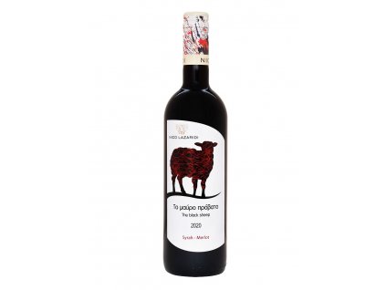 Nico Lazaridi červené víno Black Sheep suché 2020 14,5% 750ml