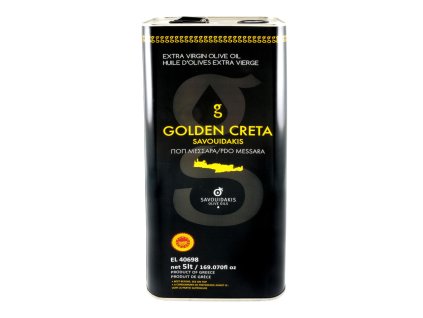 Savouidakis Golden Creta PDO Messara Kréta Extra panenský olivový olej 0,4% 5l