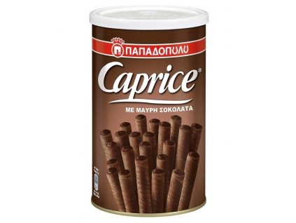 Papadopoulou Caprice plněné trubičky Dark 250g