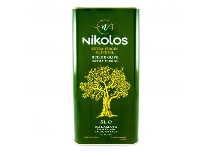 Nikolos Kalamata Extra panenský olivový olej 0,3% 5l plech