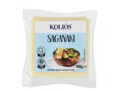 Koliós sýr Saganaki 200g (2 porce)