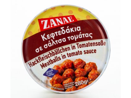 Zanae Masové kuličky v tomatě Kefkedakia 280g