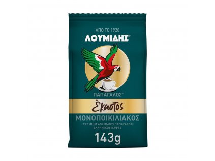 Loumidis Unikátní řecká káva Ekastos do džezvy Papagalos 143g