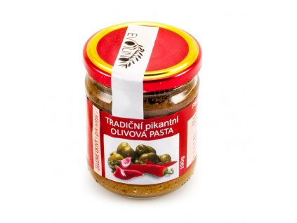 Evoilino Korfu pasta ze zelených oliv 190g pikantní