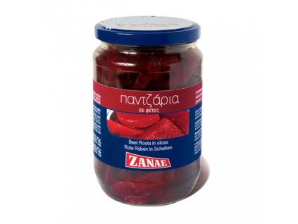 Zanae červená řepa (plátky) v nálevu 700g