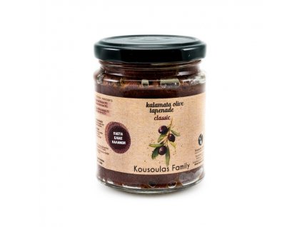 kousoulas family olivova pasta kalamata 170g