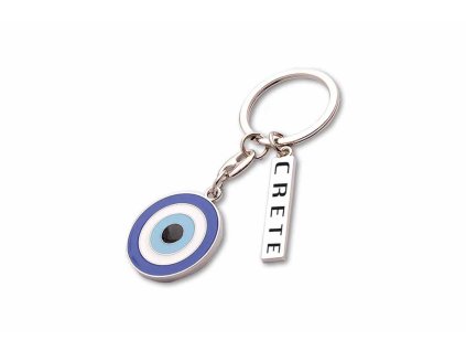 ATP – kovový přívěsek na klíče Kréta „Evil Eye“