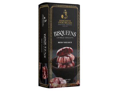 Biscotti Tsoungari BisQueens Red Velvet sušienky 180 g