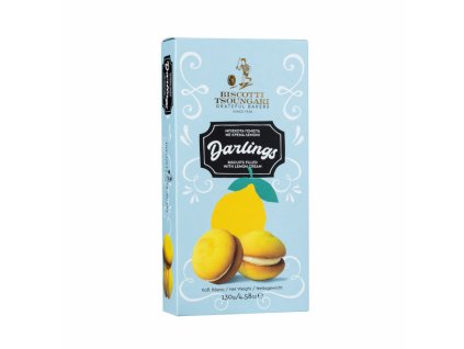 Biscotti Tsoungari Darlings plněné sušenky citronové 140 g