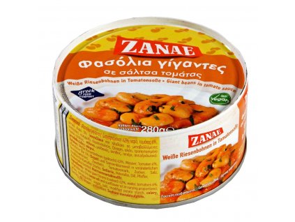 Zanae Gigantes obří fazole v tomatové omáčce 280g