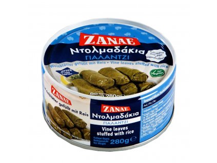 Zanae Dolmadákia vinné listy plněné rýží 280g