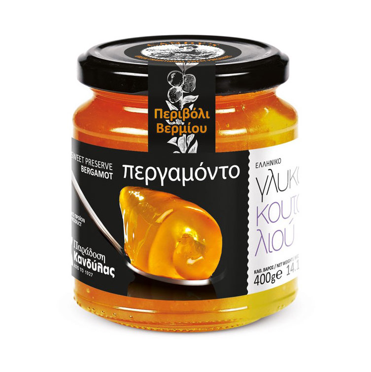 Kandylas Glykó Koutalioú kandovaný Bergamot 400g
