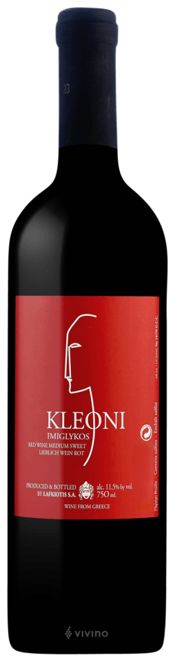 Lafkioti Nemea IMIGLYKOS červené polosladké víno KLEONI 12% 750ml