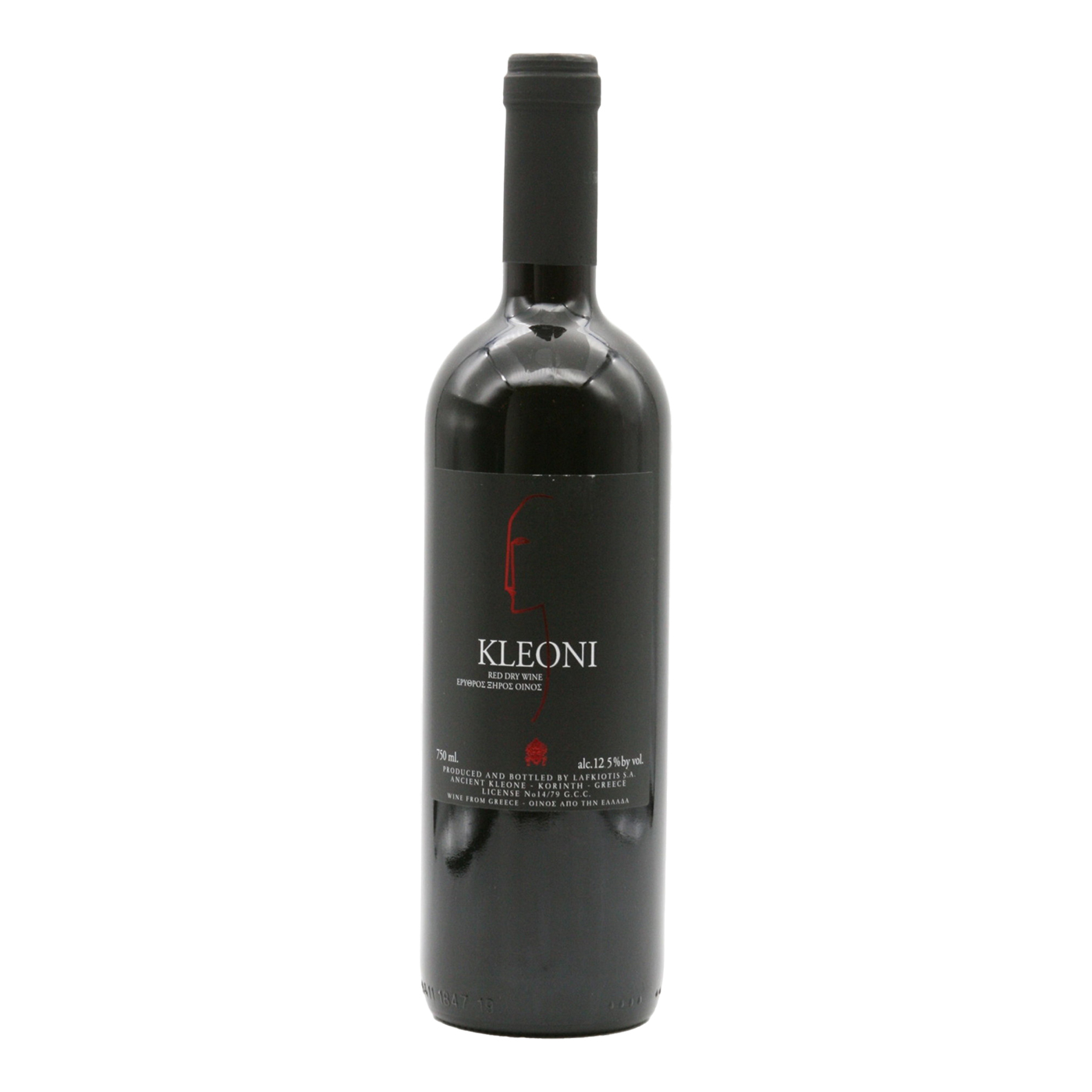 Lafkioti Nemea červené suché víno KLEONI 12,5% 750ml