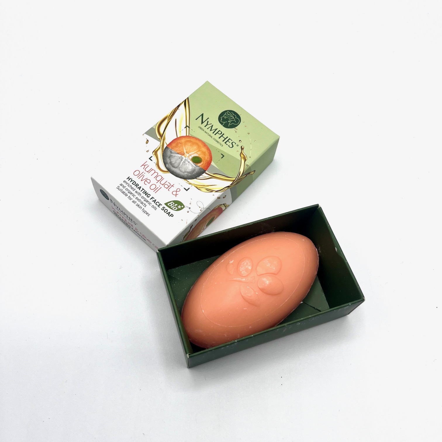 Nymphes olivové mýdlo KUMQUAT 70g