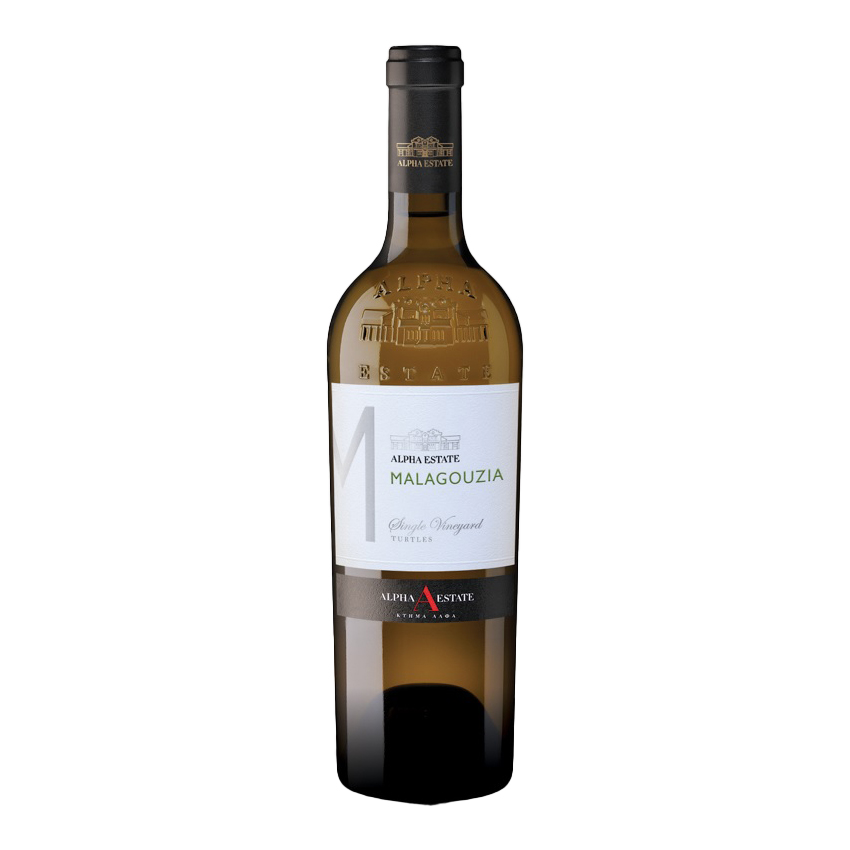Alpha Estate bílé suché víno MALAGOUZIA 2023 13,5% 750ml