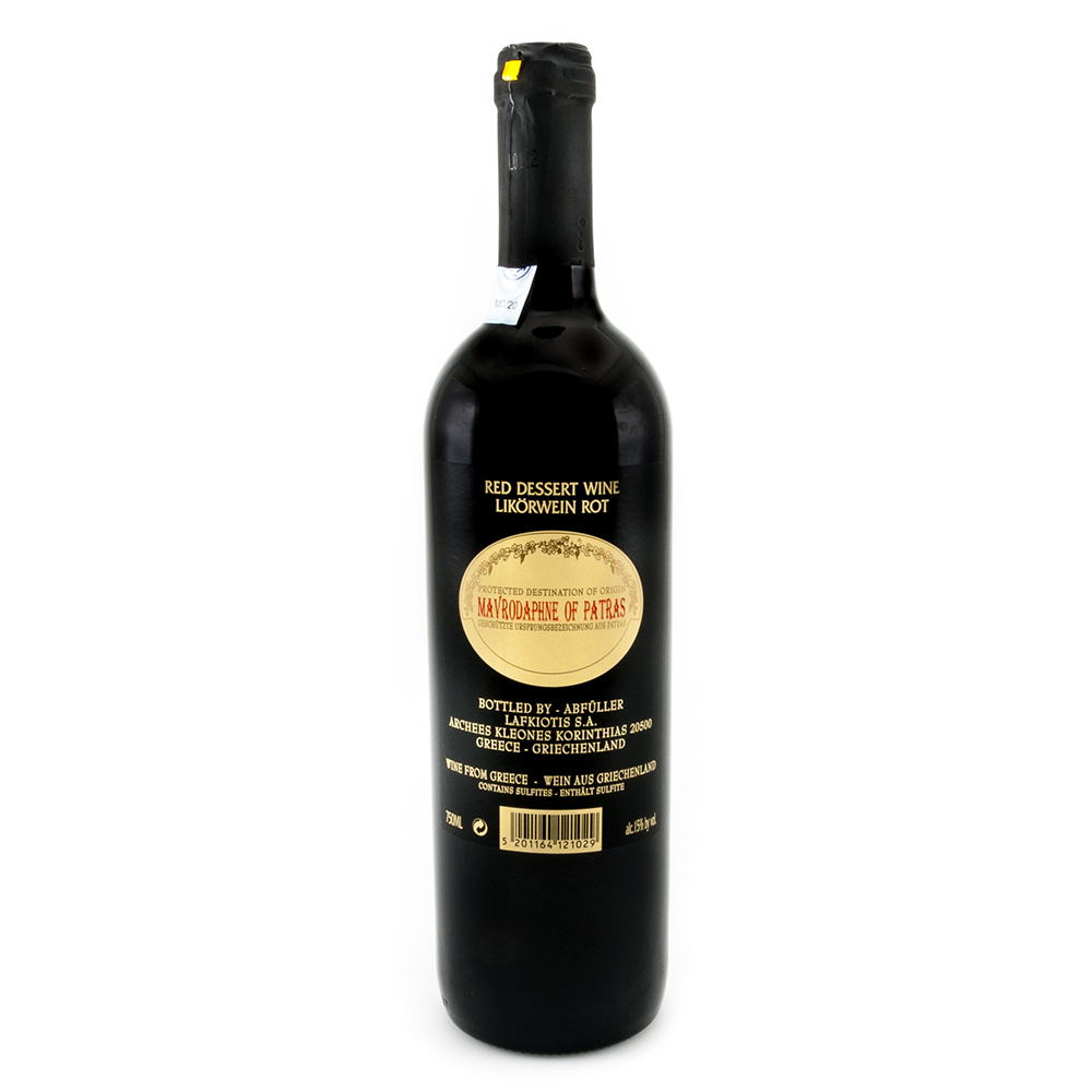Lafkioti červené likérové víno Mavrodaphne of Patras 15% 750ml