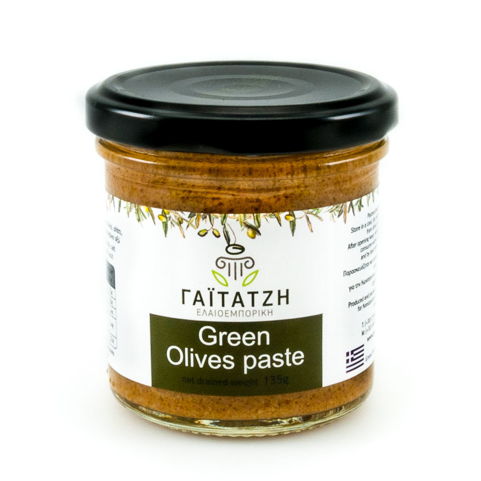 Gaitatzi olivová pasta ze zelených oliv 135g