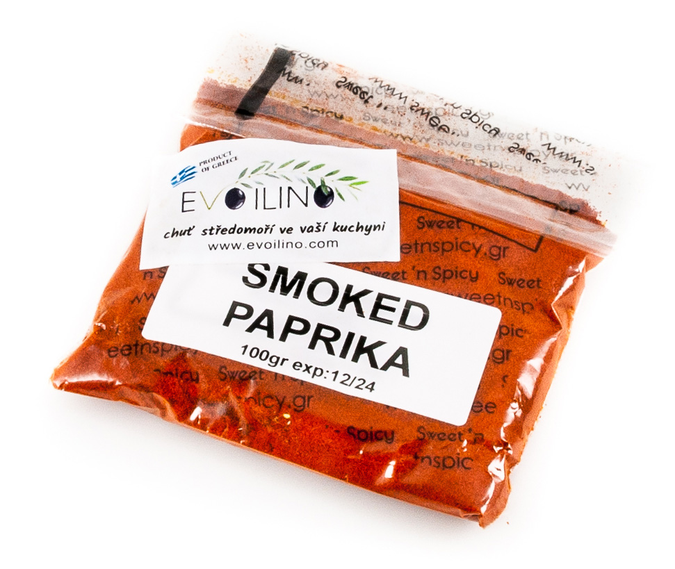 Evoilino Korfu koření Uzená červená paprika 100g