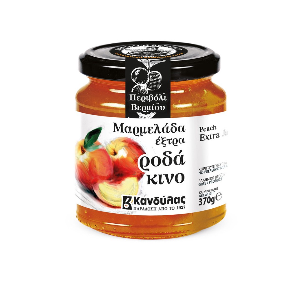 Kandylas broskvový džem extra 370g