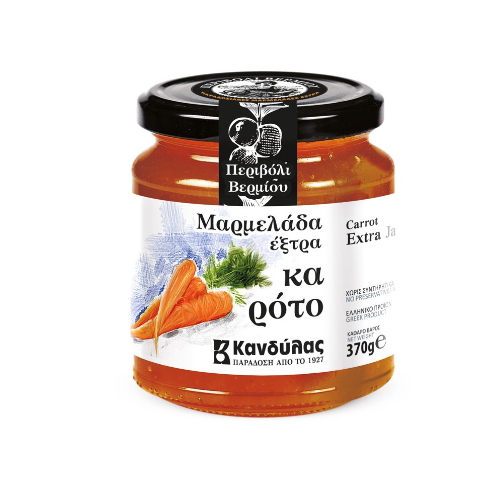 Kandylas mrkvový džem extra 370g