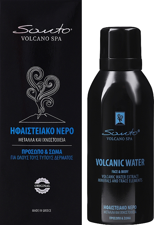 Santo Volcano sopečná voda 100ml