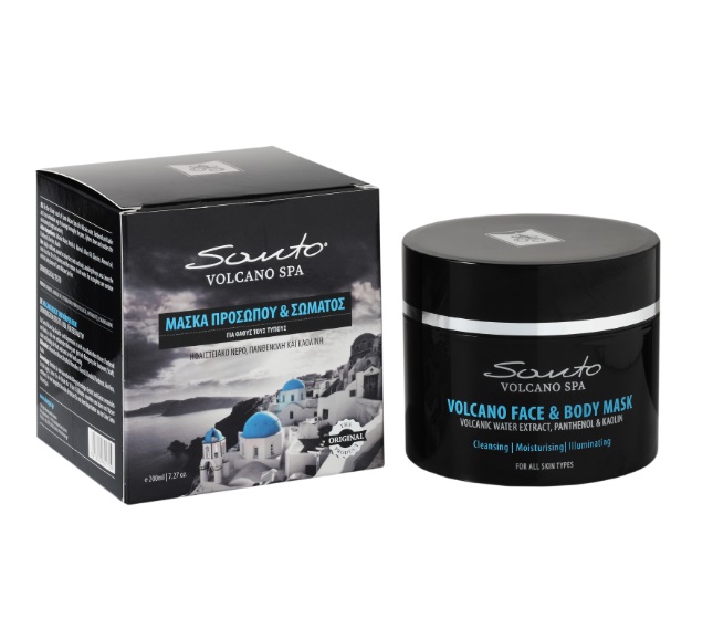 Santo Volcano pleťová a tělová maska 200ml