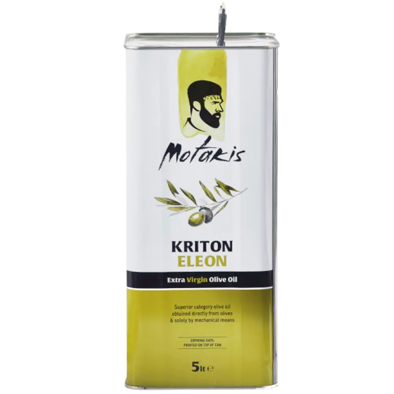 Motakis Kréta Extra panenský olivový olej 5l – plech (Lehce poškozený obal)