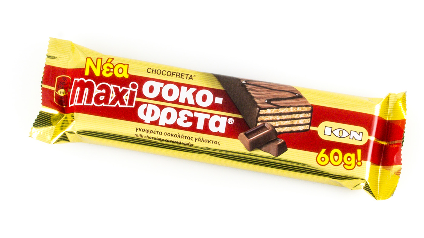 ION CHOCOFRETA MAXI mléčné oplatky GALAKTOS 60g
