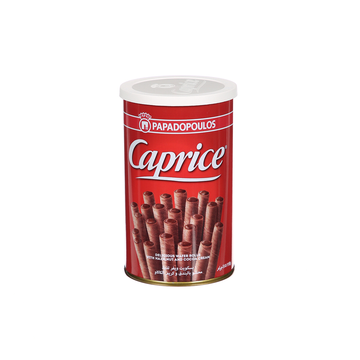 Papadopoulou Caprice plněné trubičky Classic 115g