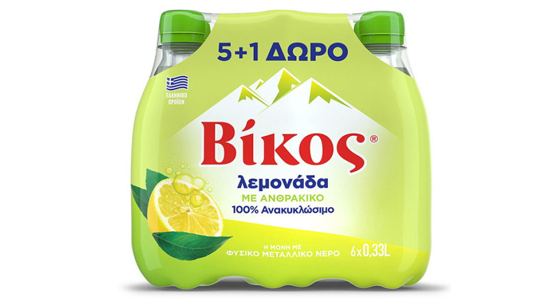 Vikos Citronová limonáda (Lemonáda) 6 x 330ml