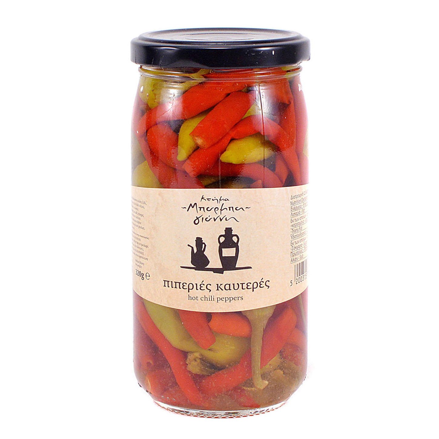 Barba Gianni mix pálivých chilli papriček 340g