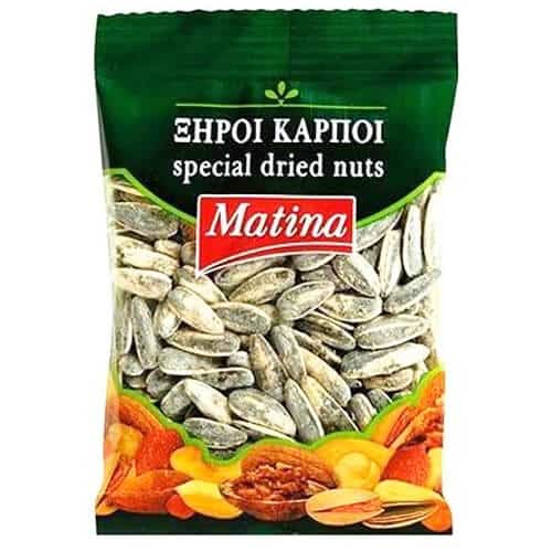 Matina slunečnicová semínka pražená solená 100g