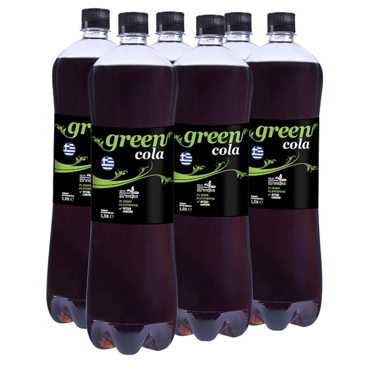Green Cola 6 x 1,5l (Hellas)