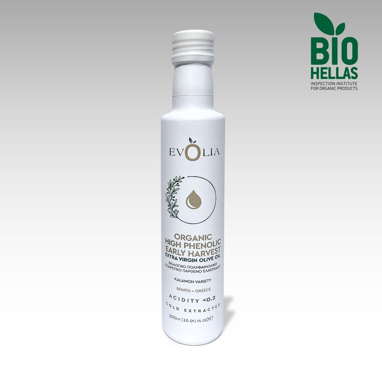 EVOLIA PLATINUM 2000+ polyfenolů BIO Extra panenský olivový olej 0,2% 500ml