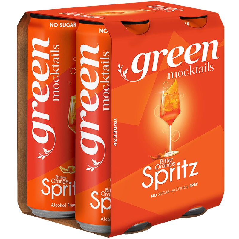 Green Cola Green Mocktail Spritz 4 x 330ml (Hellas)