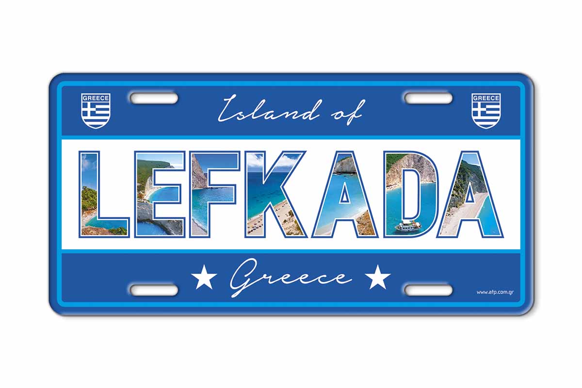 ATP – Dekorativní cedule Lefkada „LEFKADA"