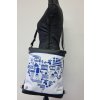 Crossbody kabelko-batoh řecká vášeň - černý