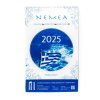 Nemea nástěnný kalendář 2025 A3 (CZ, SK, GR svátky)