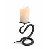 Krámek u kováře kovaný svícen, černý