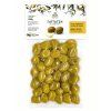 Gaitatzi zelené olivy bez pecky plněné česnekem vakuum 250 g