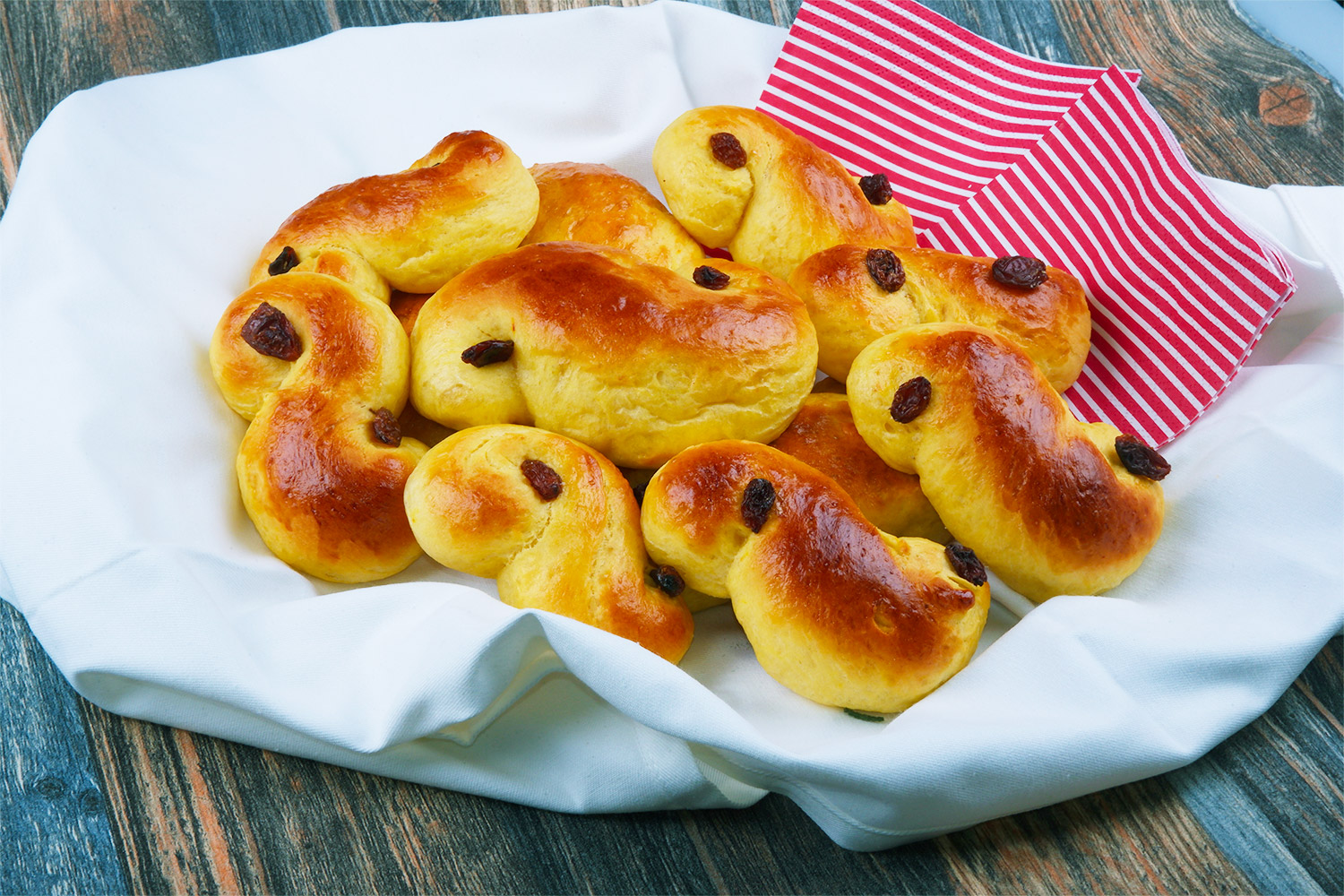 Lussekatter – kynuté Lucčiny kočičky