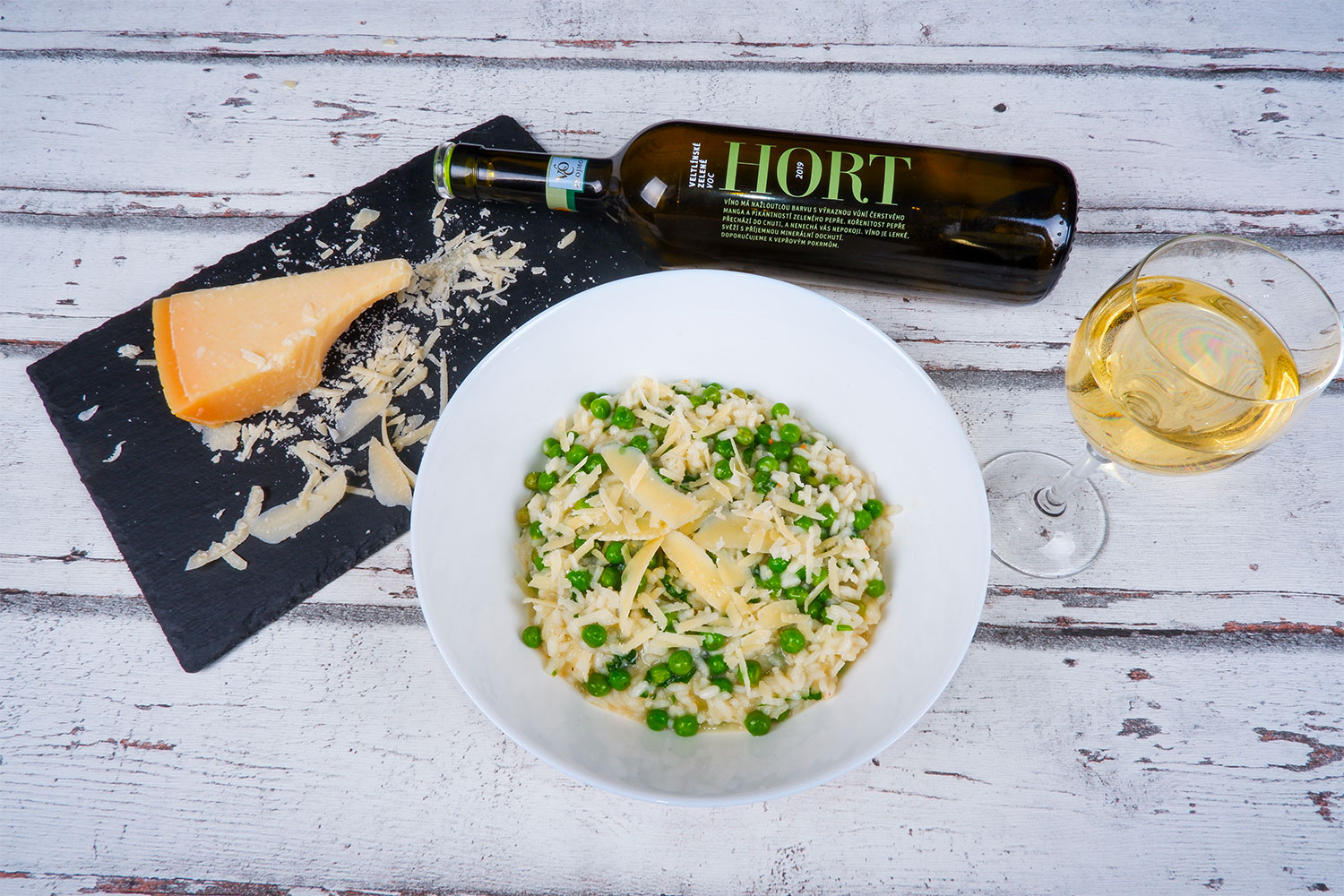 Risotto s medvědím česnekem