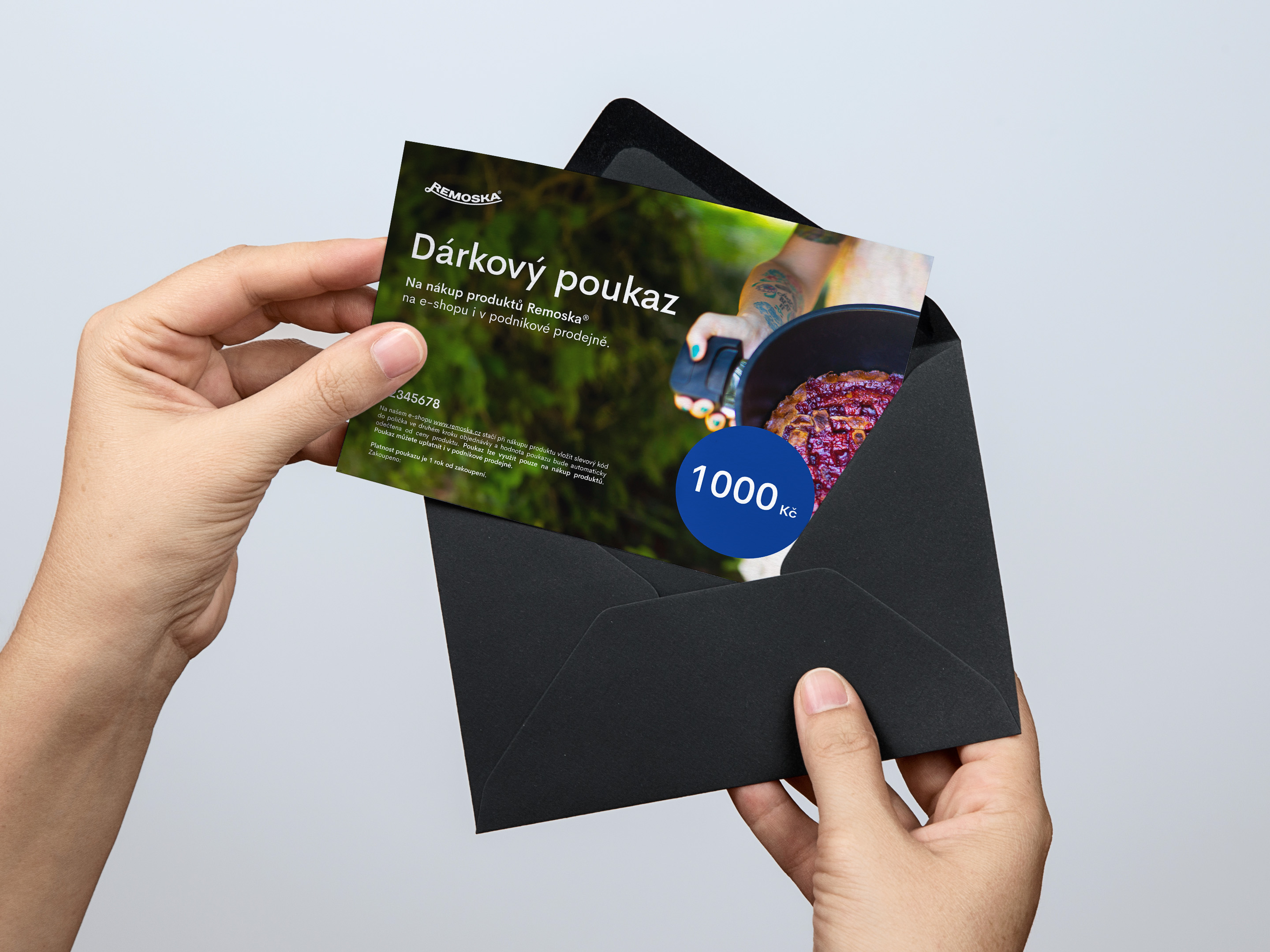 Remoska Dárkový poukaz v hodnotě 1000 Kč