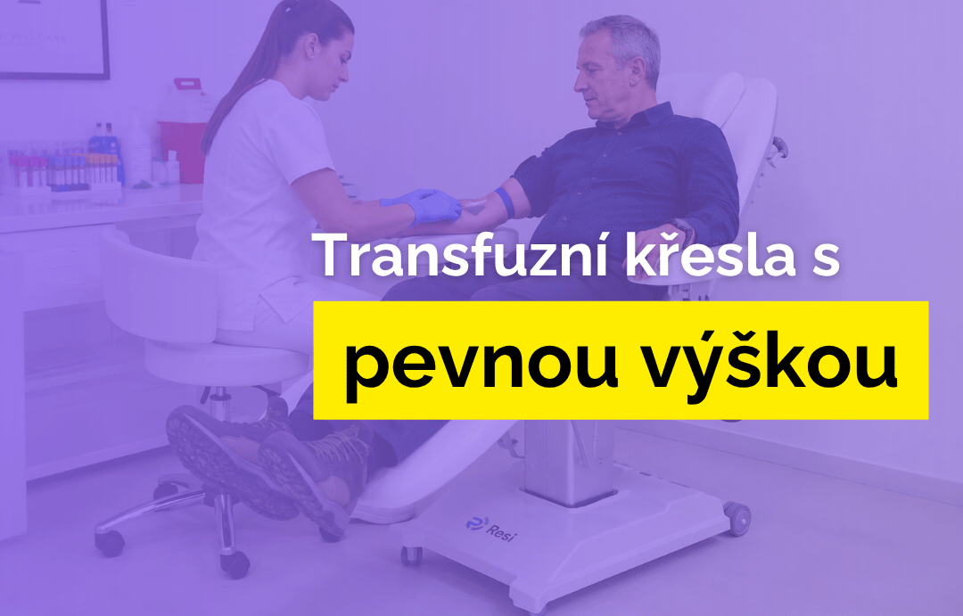 Odběrové křeslo: jak vybrat to správné pro ambulanci i odběrové místo