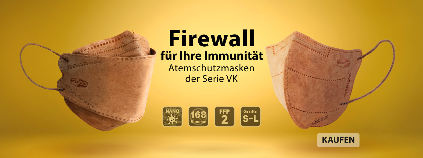 VK FFP2 nanofiber respirators with copper| RESPILON
