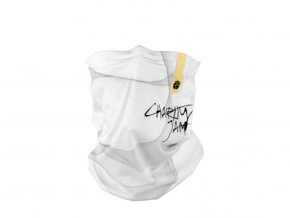 Letní šátek s nano membránou R-shield Light Charity Jam White | RESPILON